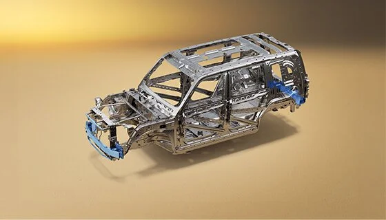 iCAUR high-strength vehicle body structure